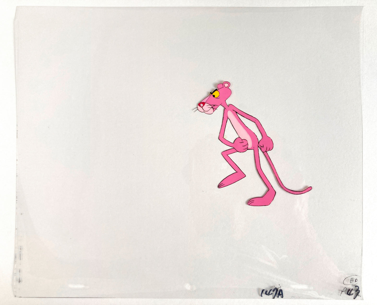 The Pink Panther - Original Production Used Animation Celluloid (From the Tv show 80-90s). For sale on FLIP Gallery