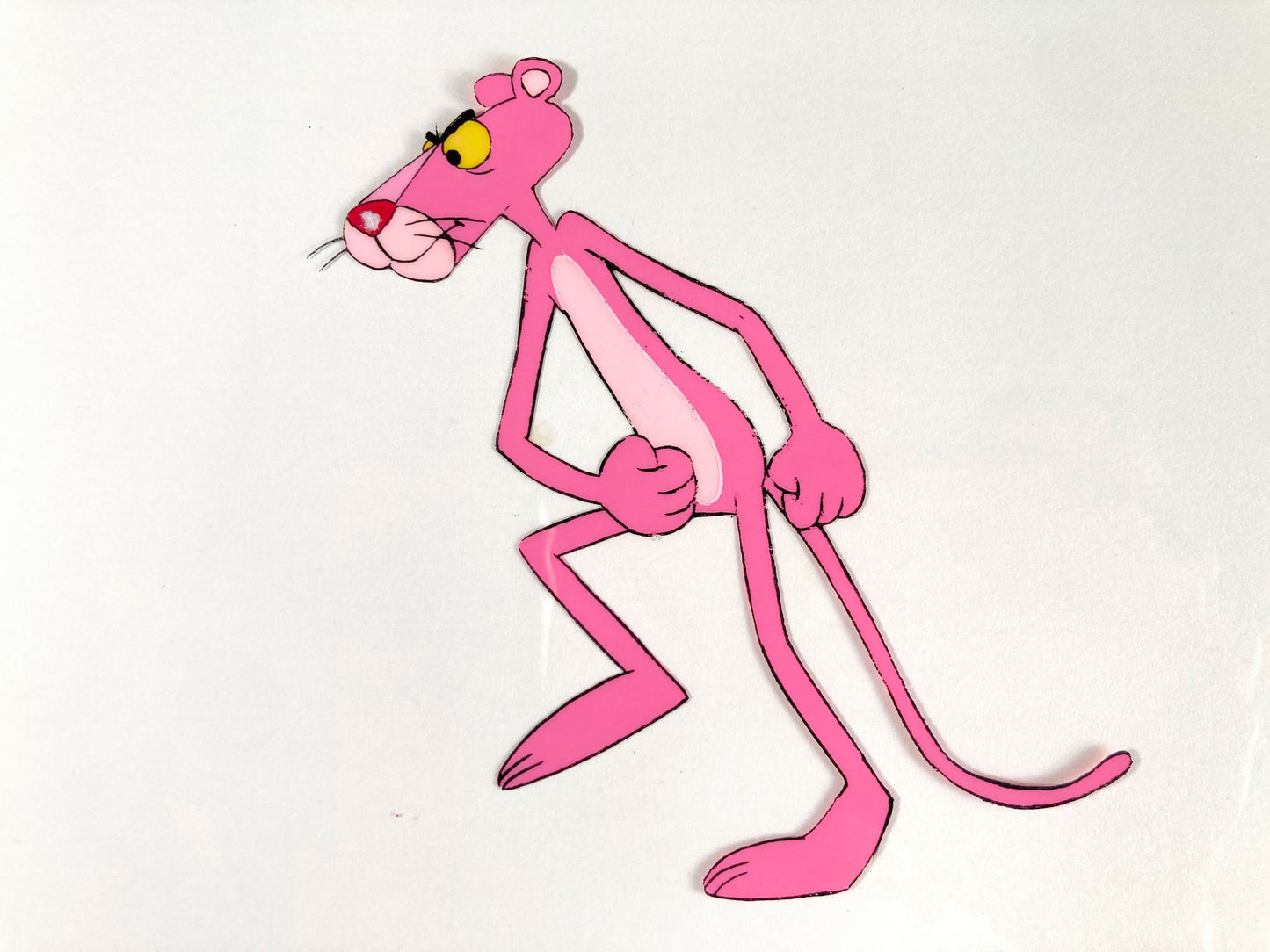 The Pink Panther - Original Production Used Animation Celluloid (From the Tv show 80-90s). For sale on FLIP Gallery