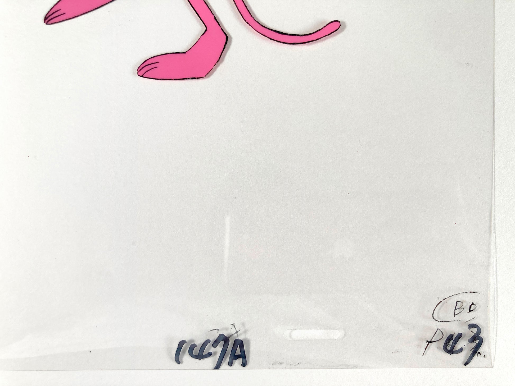 The Pink Panther - Original Production Used Animation Celluloid (From the Tv show 80-90s). For sale on FLIP Gallery