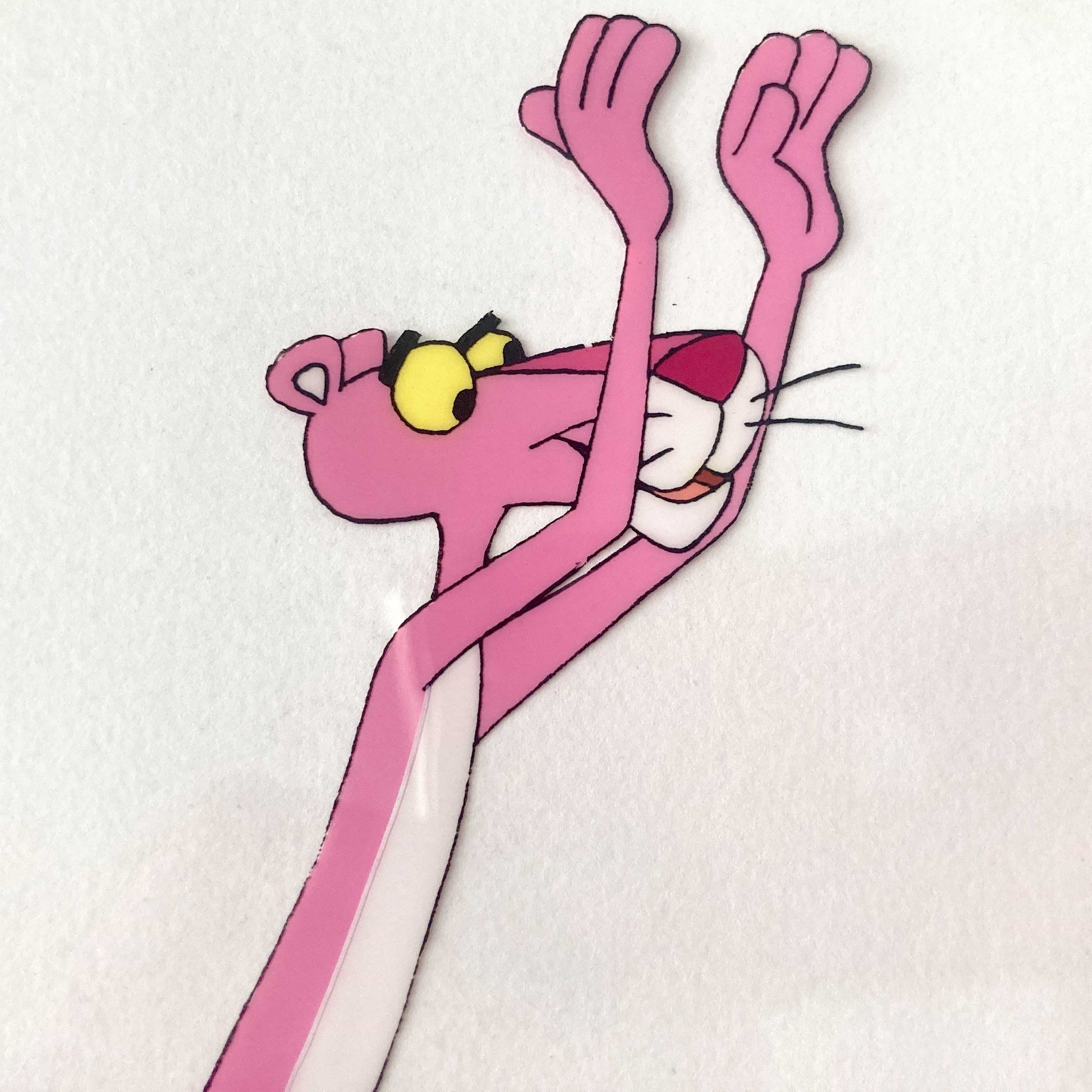 The Pink Panther - Original Production Used Animation Celluloid (From the Tv show 80s). For sale on FLIP Gallery