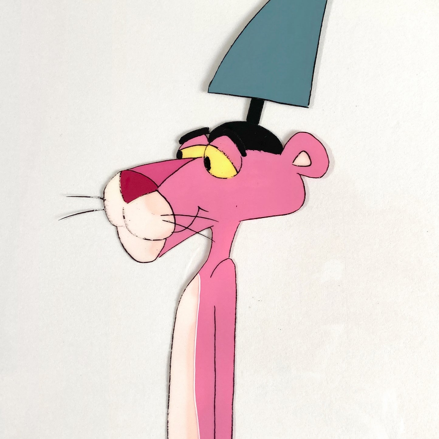 The Pink Panther Original Production Used Animation Cel (From the Tv show 80s). For sale on FLIP Gallery