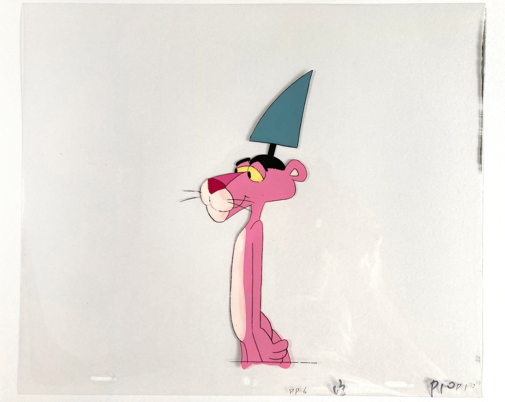 The Pink Panther Original Production Used Animation Cel (From the Tv show 80s). For sale on FLIP Gallery