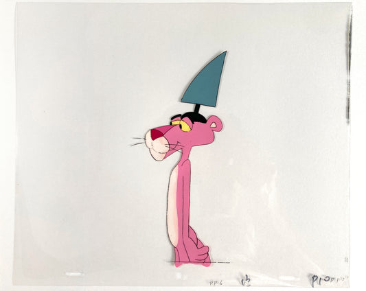 The Pink Panther Original Production Used Animation Cel (From the Tv show 80s). For sale on FLIP Gallery