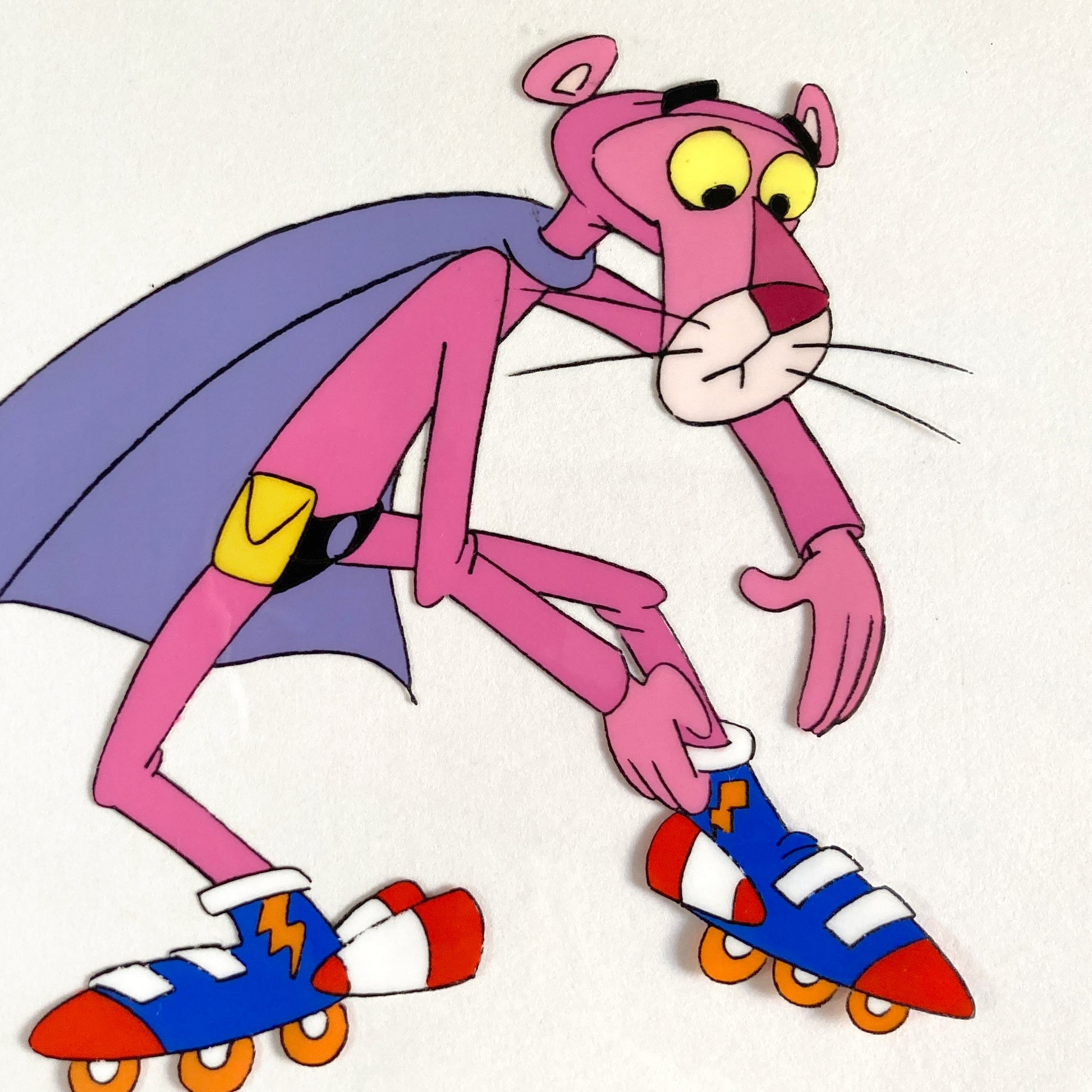 The Pink Panther : Original Production Used Animation Cel (Tv show 1980s). For sale on FLIP Gallery