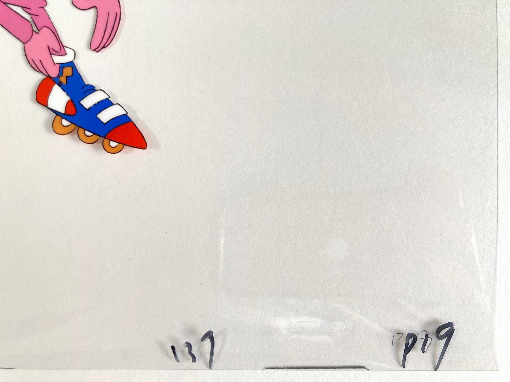 The Pink Panther : Original Production Used Animation Cel (Tv show 1980s). For sale on FLIP Gallery