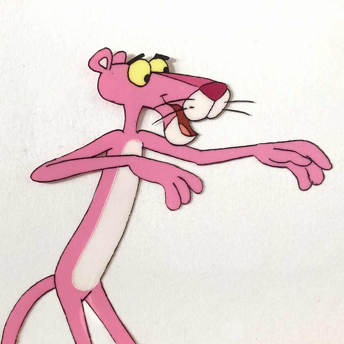 The Pink Panther - Original Production Used Animation Celluloid (From the Tv show 80s). For sale on FLIP Gallery