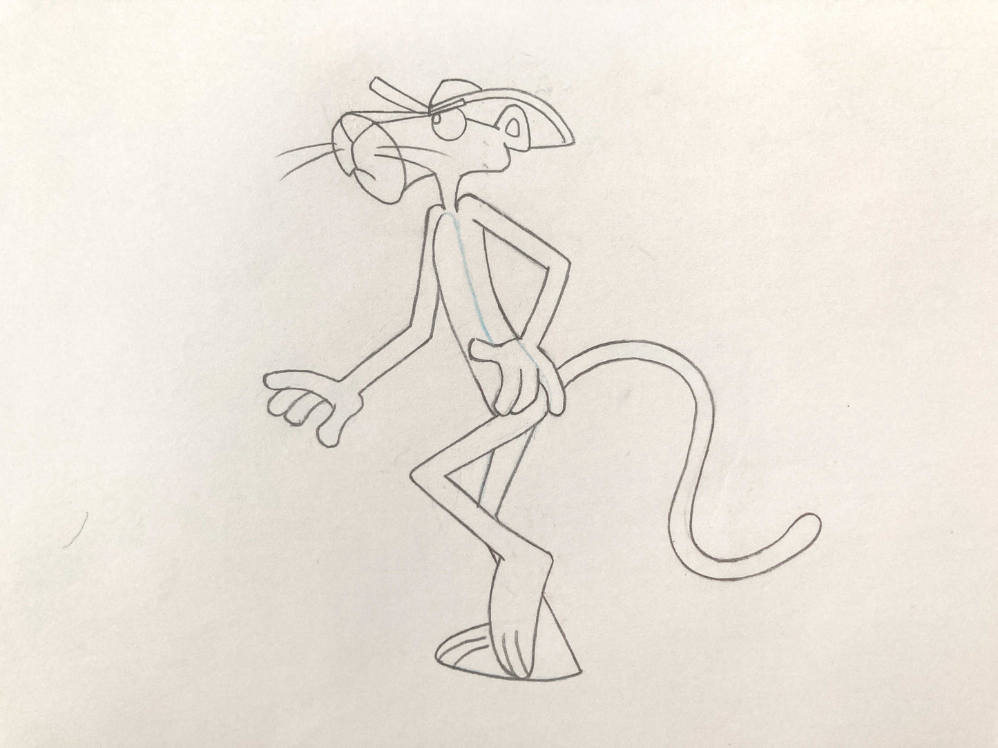 The Pink Panther Original Production Used Animation Art Drawing (From the 70's). For sale on FLIP Gallery
