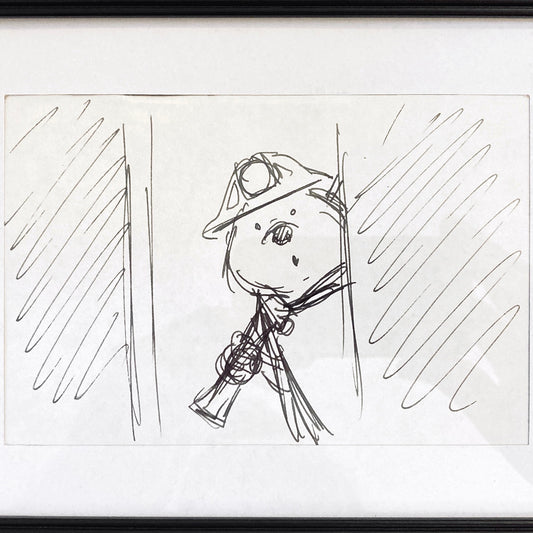 The Rescuers : Original Production Used Storyboard Drawing - Art from the legendary Ted Berman (Walt Disney, 1977). For sale on FLIP Gallery