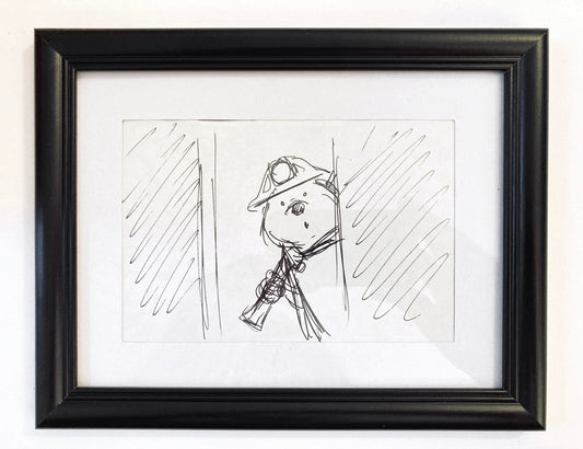 The Rescuers : Original Production Used Storyboard Drawing - Art from the legendary Ted Berman (Walt Disney, 1977). For sale on FLIP Gallery