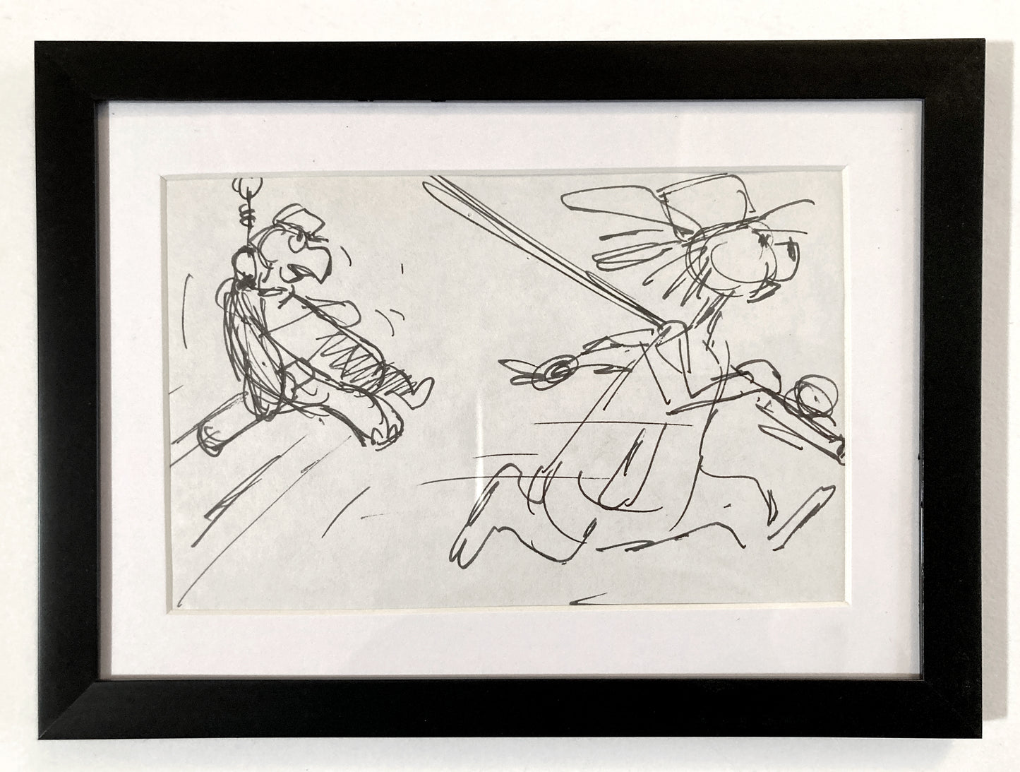 The Rescuers : Original Production Storyboard Drawing - Art from the legendary Ted Berman (Walt Disney, 1977). For sale on FLIP Gallery