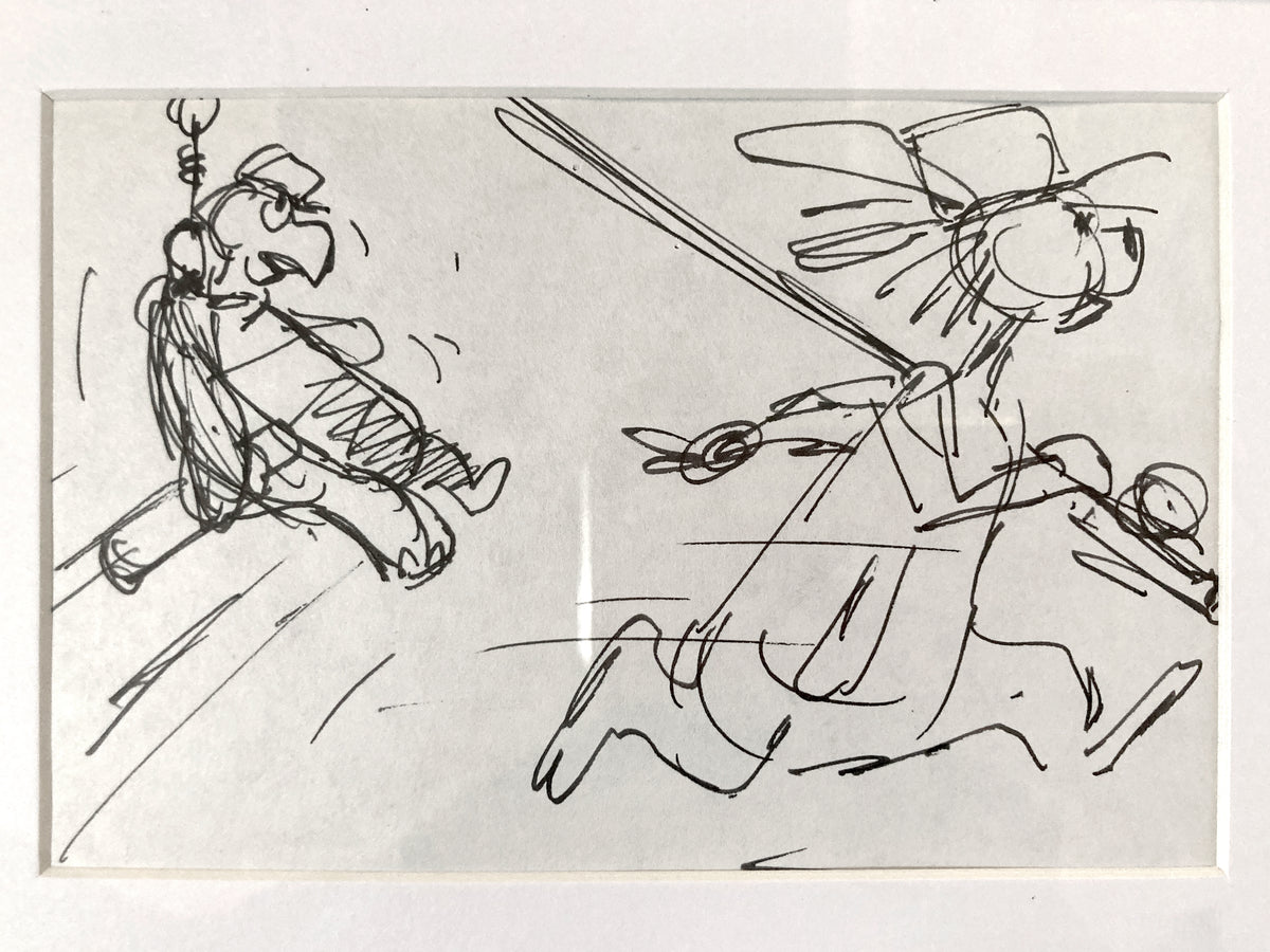 Ted Berman THE RESCUERS : Original Storyboard Drawing (Walt Disney, 1977) – FLIP ...