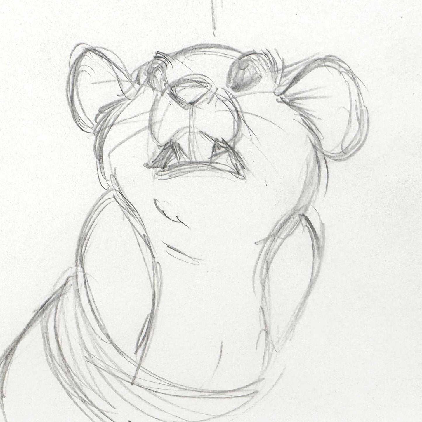 The Rescuers Down Under Original Animation Production Drawing (Walt Disney, 1990). For sale on FLIP Gallery