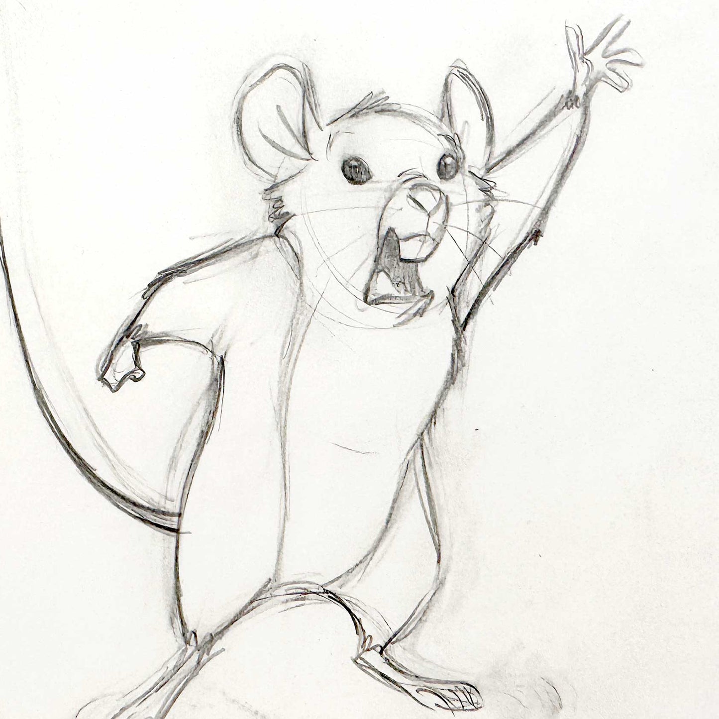 The Rescuers Down Under Original Animation Production Drawing (Walt Disney, 1990). For sale on FLIP Gallery