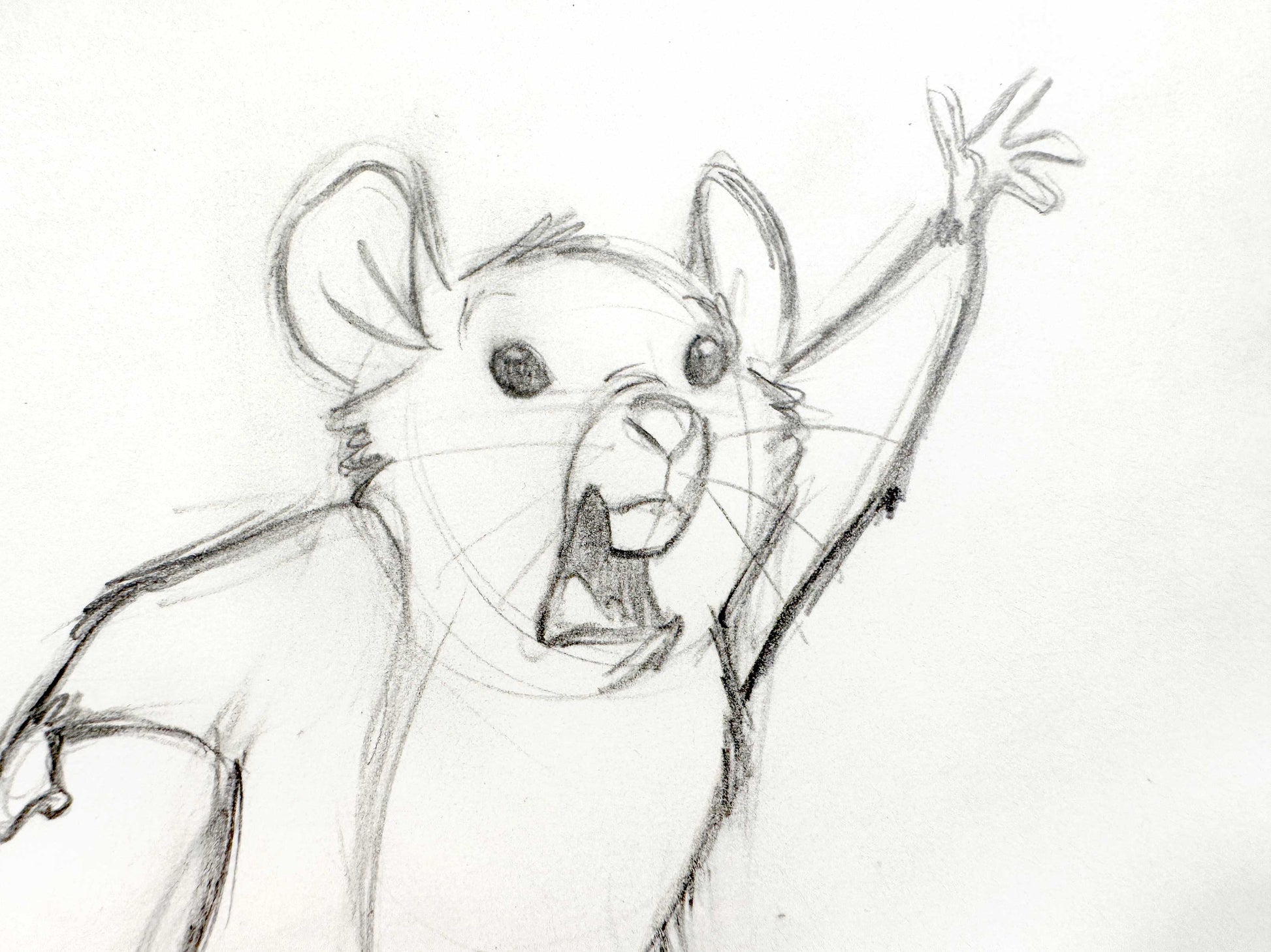 The Rescuers Down Under Original Animation Production Drawing (Walt Disney, 1990). For sale on FLIP Gallery