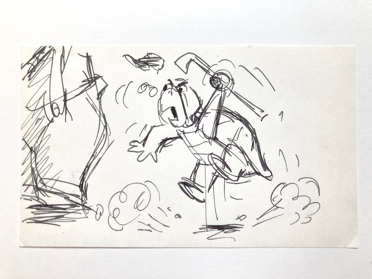 The Rescuers : Original Production Used Storyboard Drawing - Art from the legendary Ted Berman (Walt Disney, 1977). For sale on FLIP Gallery