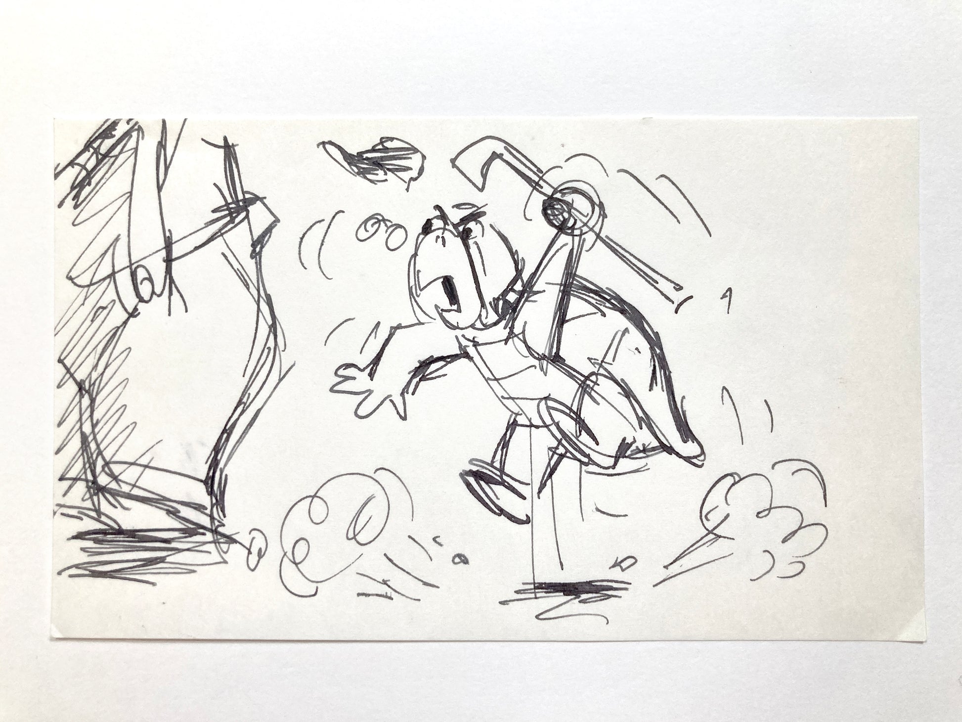 The Rescuers : Original Production Used Storyboard Drawing - Art from the legendary Ted Berman (Walt Disney, 1977). For sale on FLIP Gallery