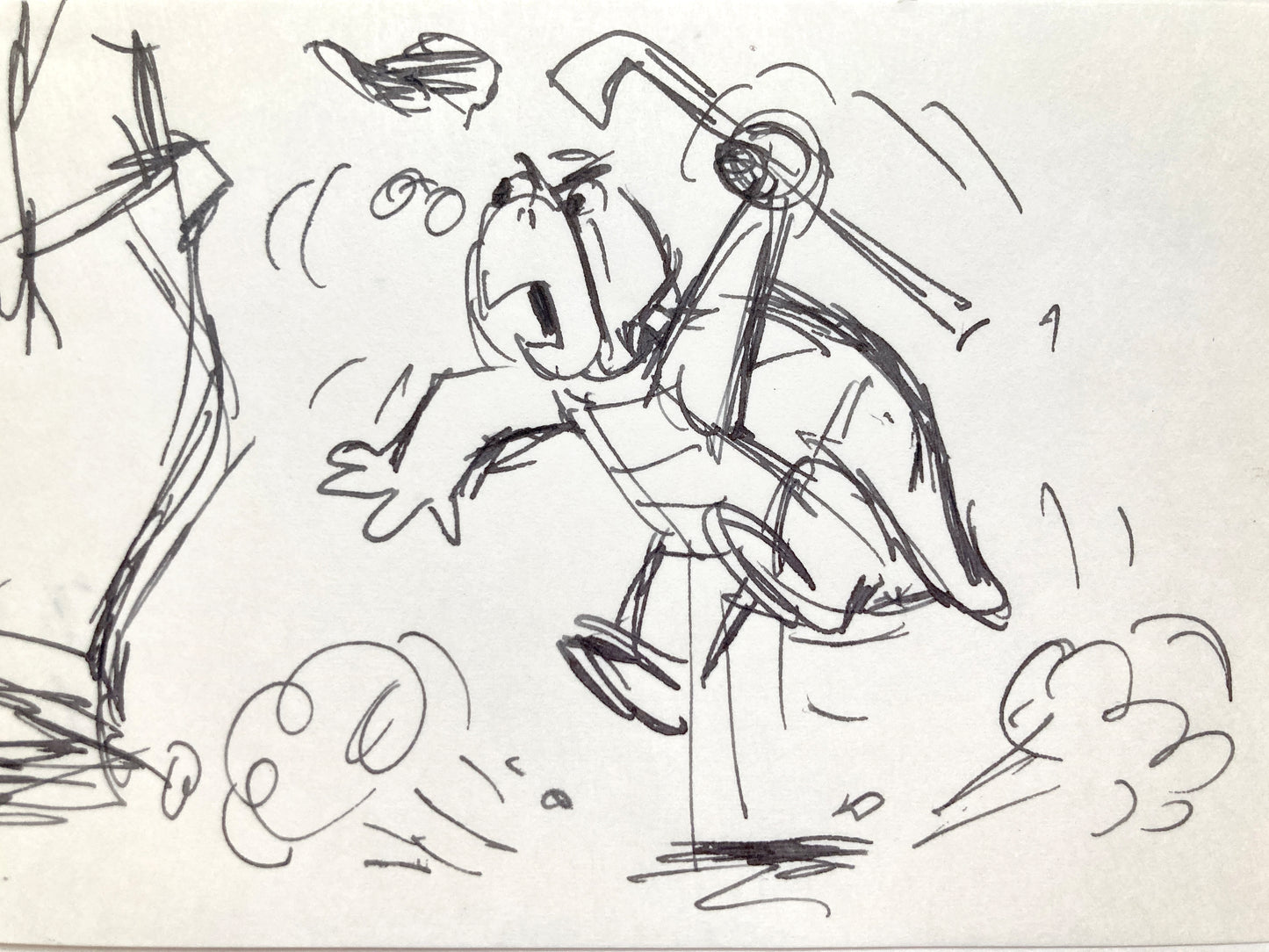 The Rescuers : Original Production Used Storyboard Drawing - Art from the legendary Ted Berman (Walt Disney, 1977). For sale on FLIP Gallery