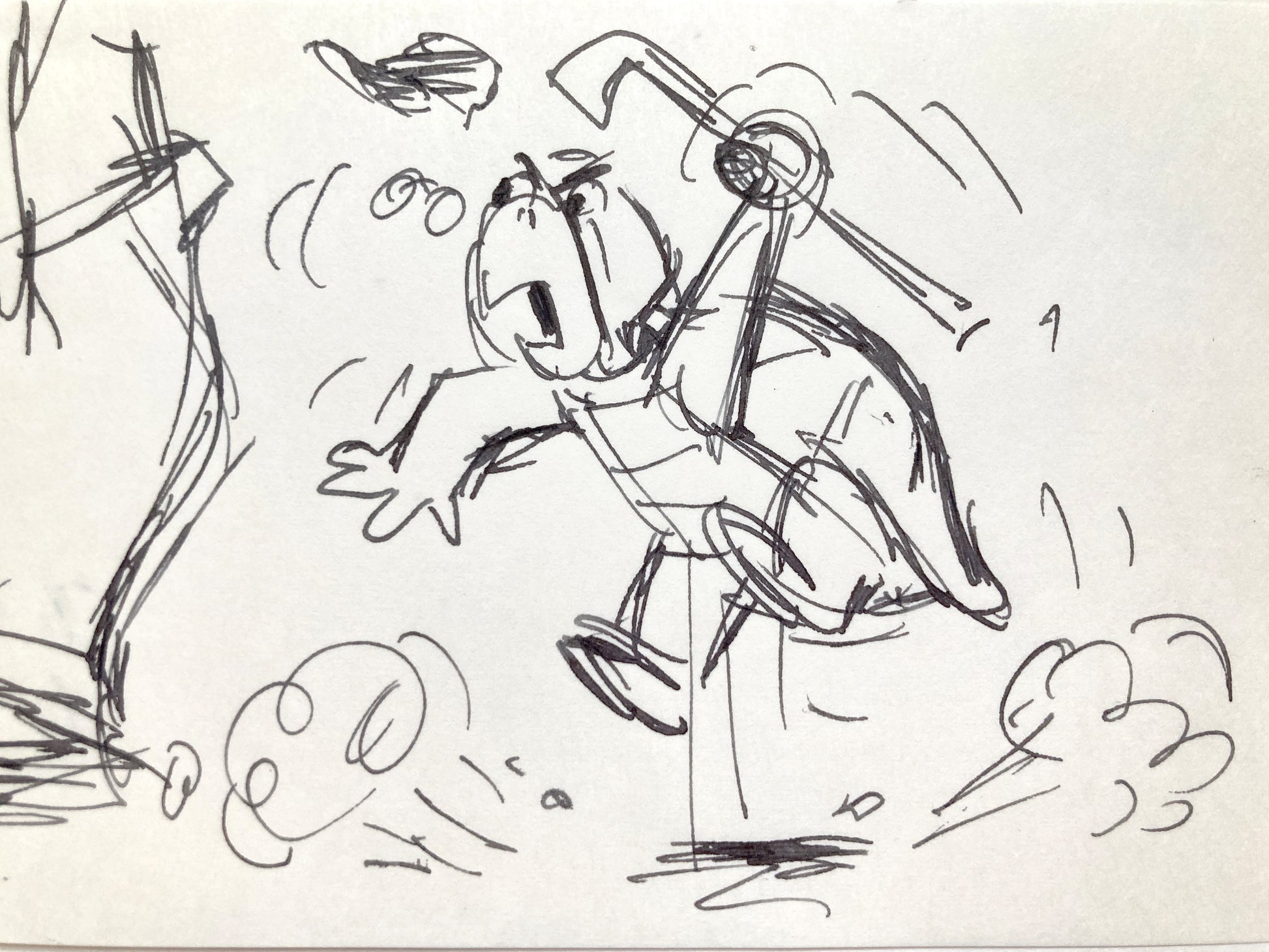 The Rescuers : Original Production Used Storyboard Drawing - Art from the legendary Ted Berman (Walt Disney, 1977). For sale on FLIP Gallery