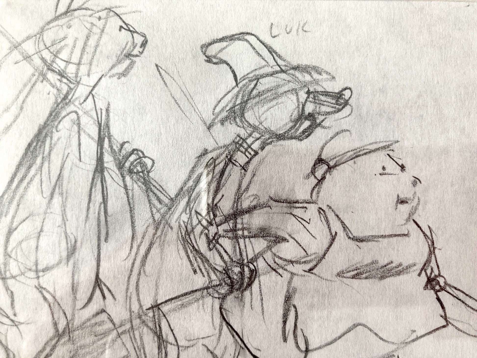 The Rescuers : Original Production Used Storyboard Drawing - Art from the legendary Ted Berman (Walt Disney, 1977). For sale on FLIP Gallery