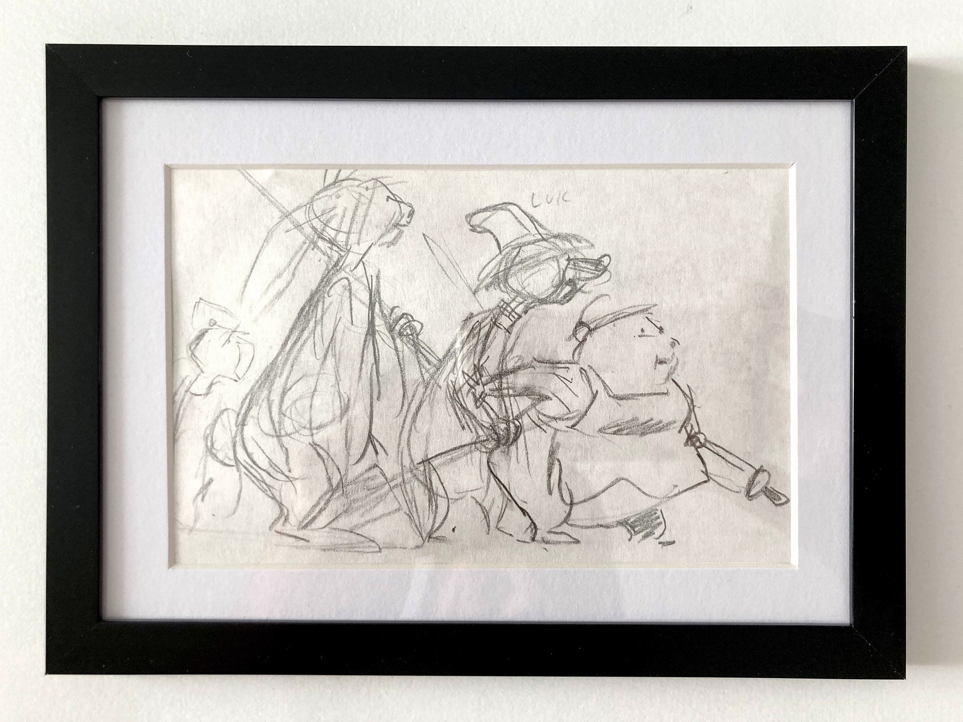 The Rescuers : Original Production Used Storyboard Drawing - Art from the legendary Ted Berman (Walt Disney, 1977). For sale on FLIP Gallery