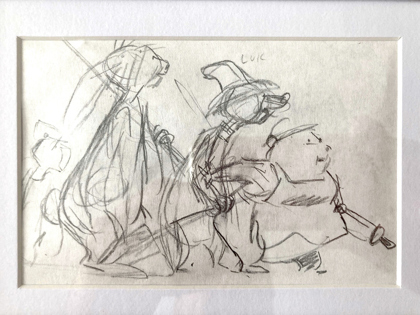 The Rescuers : Original Production Used Storyboard Drawing - Art from the legendary Ted Berman (Walt Disney, 1977). For sale on FLIP Gallery