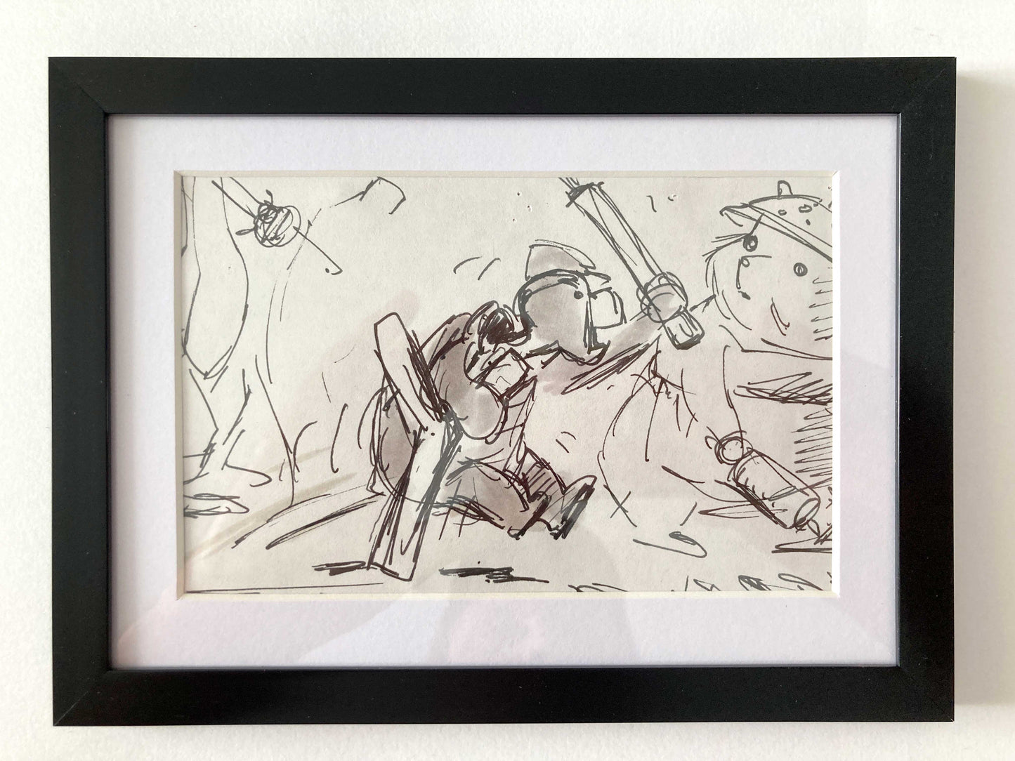 The Rescuers Original Sotryboard Art Framed