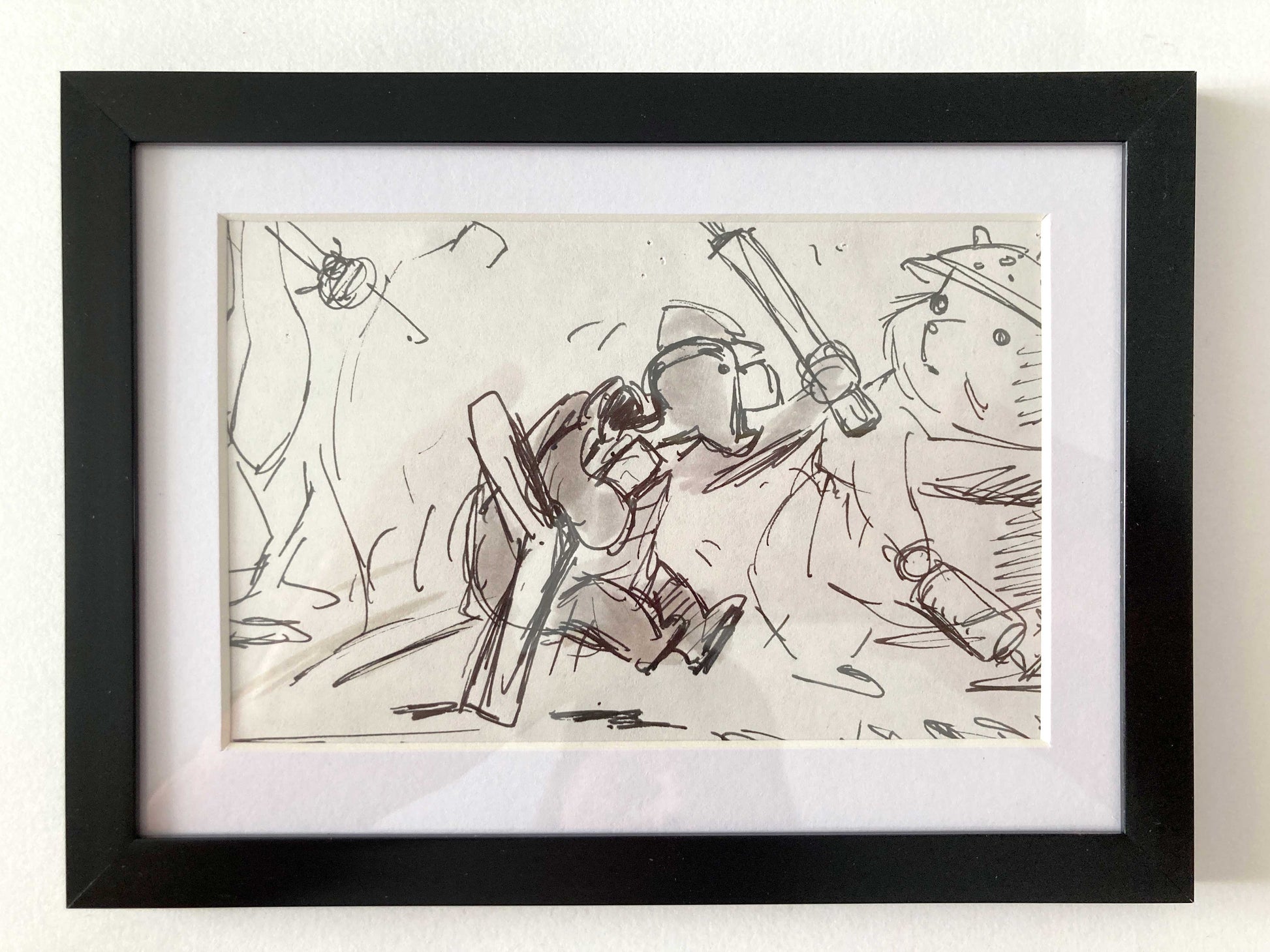 The Rescuers Original Sotryboard Art Framed
