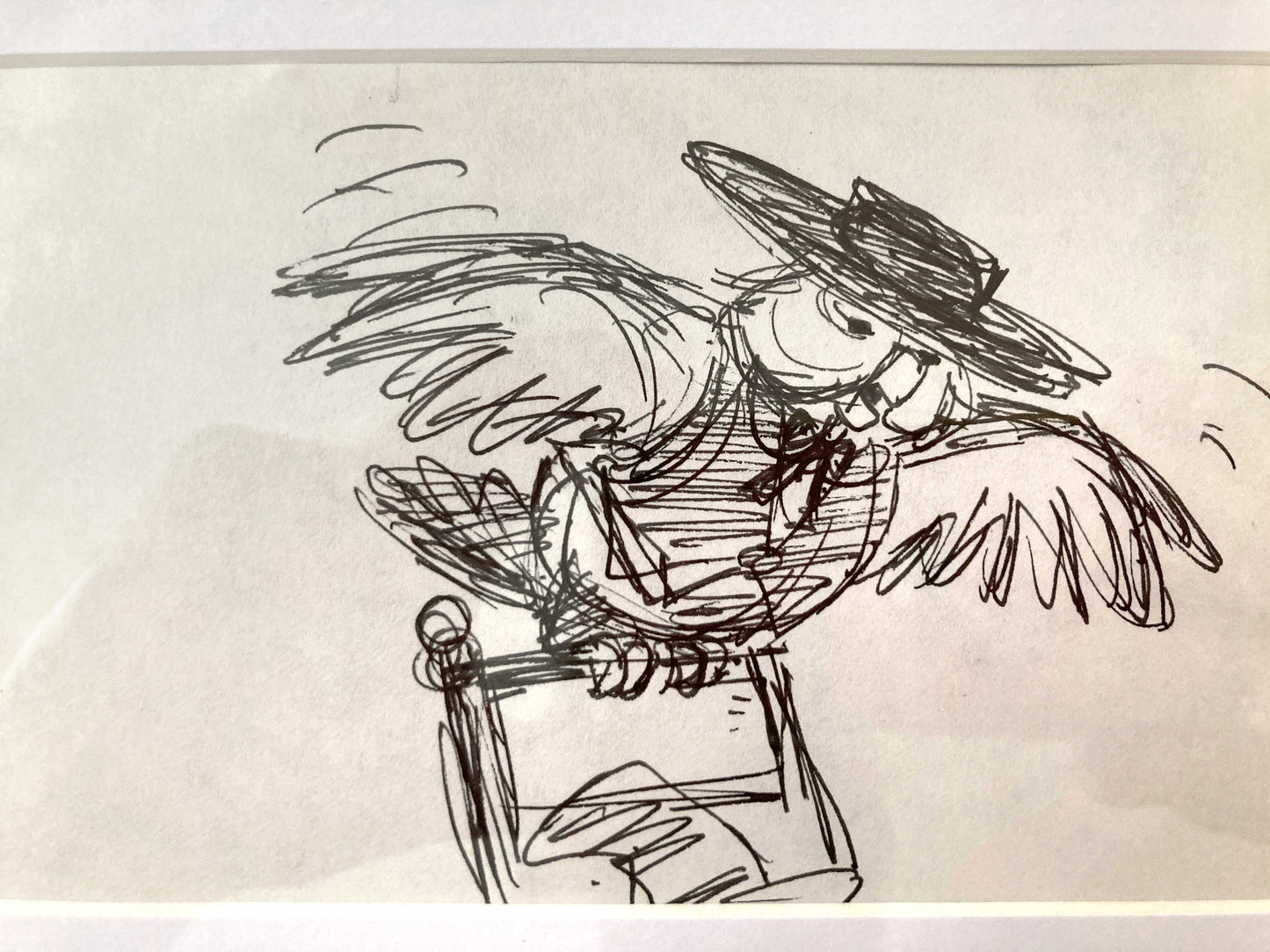The Rescuers Original Production Used Storyboard Drawing - Art from the legendary Ted Berman (Walt Disney, 1977). For sale FLIP Gallery