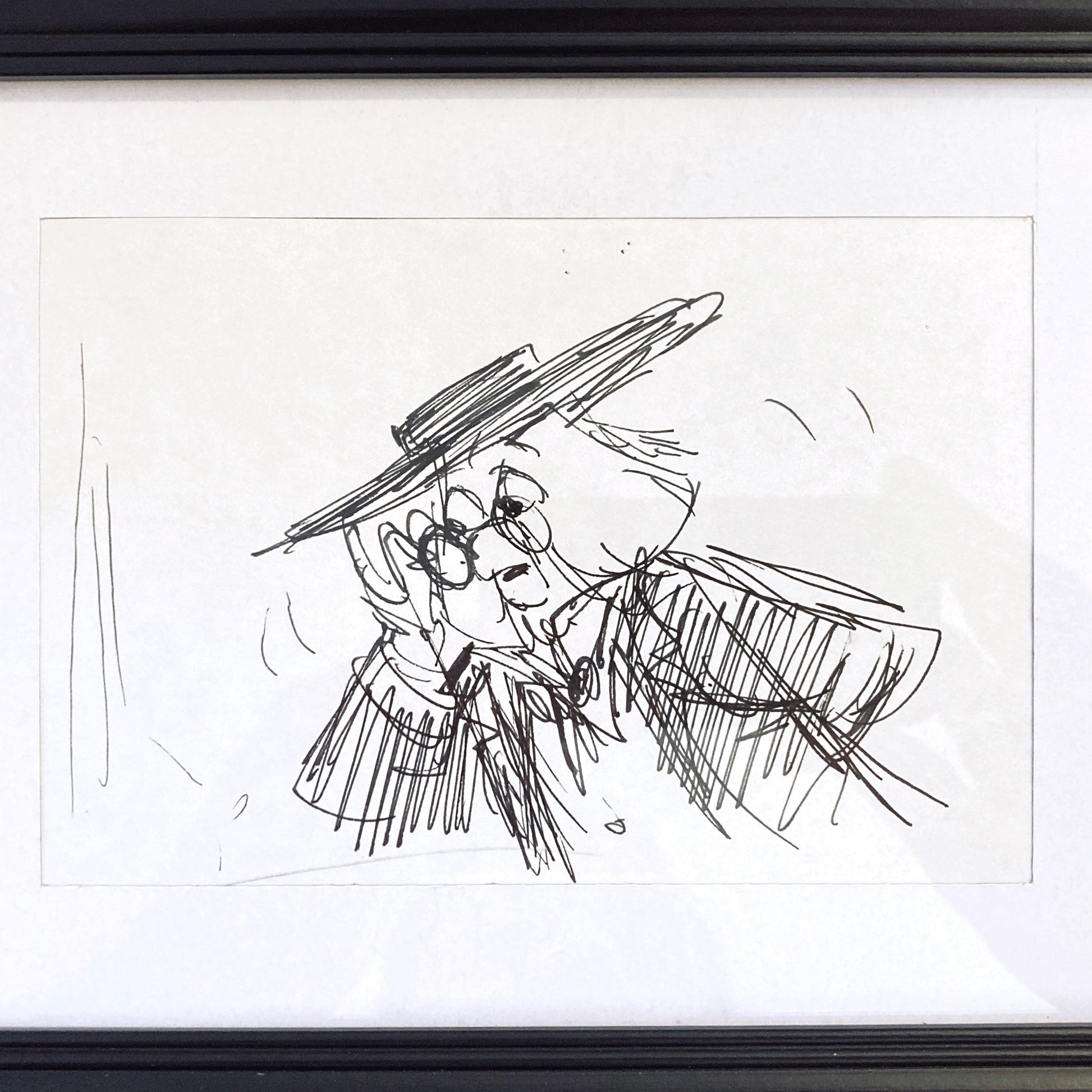 The Rescuers : Original Storyboard Drawing Framed - Art from the legendary Ted Berman (Walt Disney, 1977). For sale on FLIP Gallery