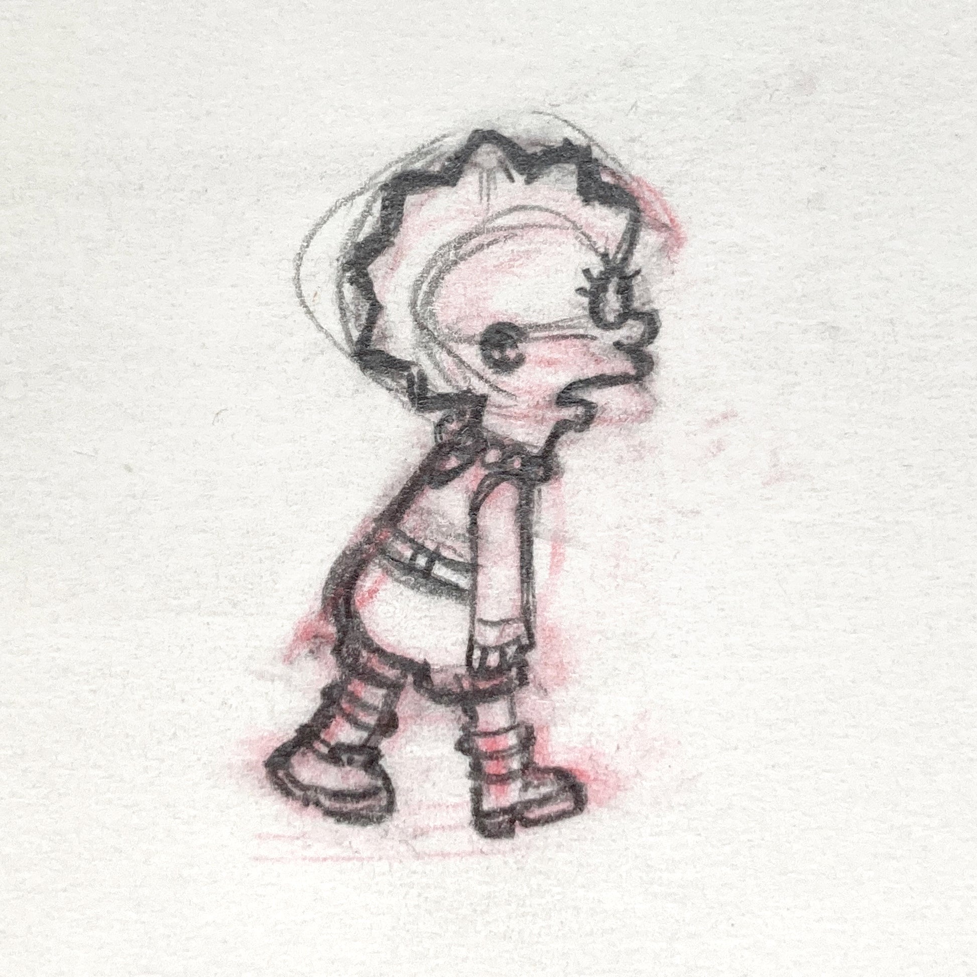 The SIMPSONS Original Animation Drawing of Lisa Simpson. For sale on FLIP Gallery