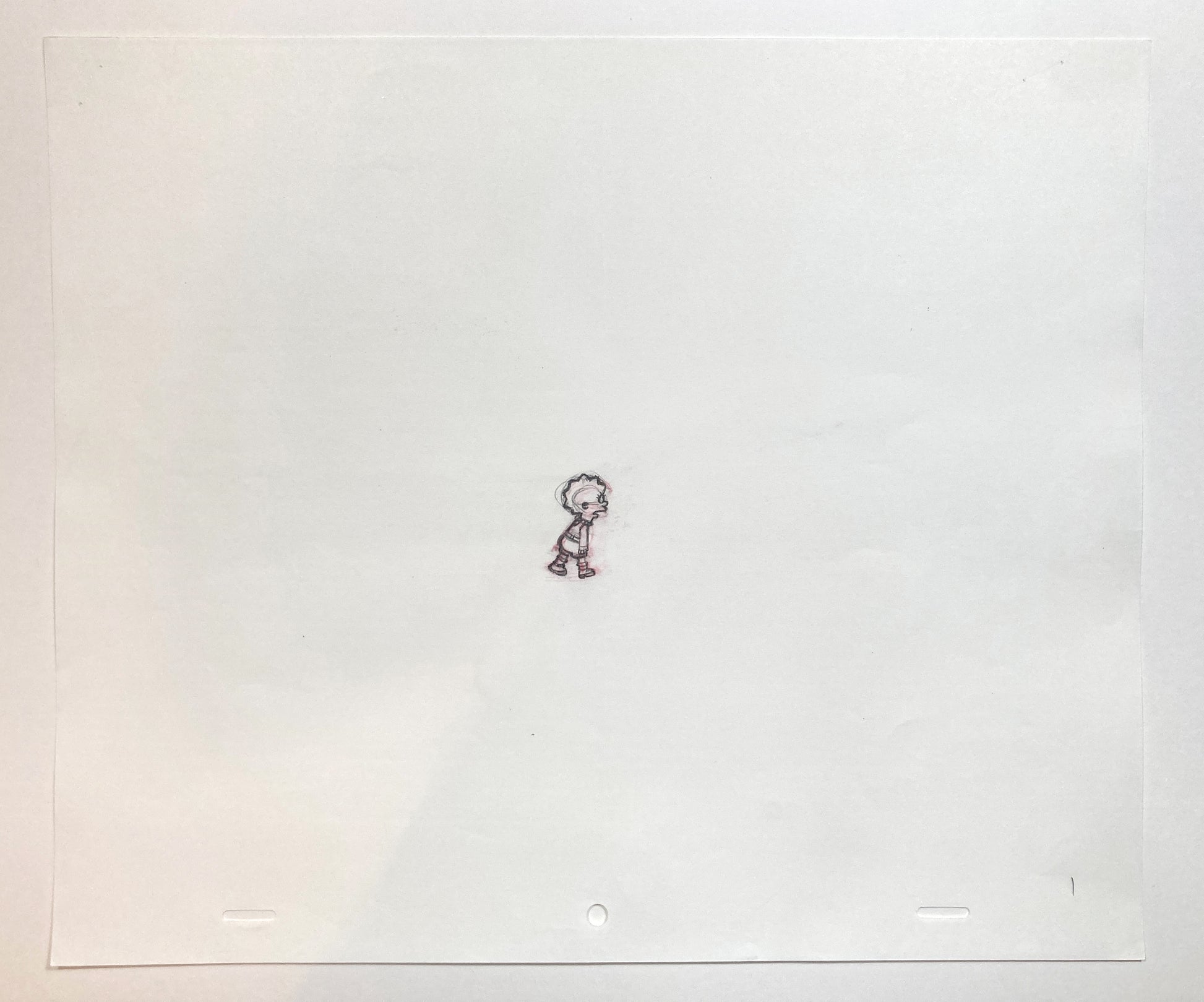 The SIMPSONS Original Animation Drawing of Lisa Simpson. For sale on FLIP Gallery