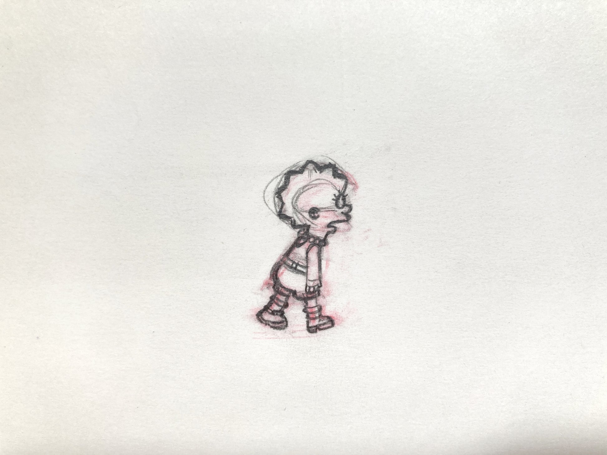 The SIMPSONS Original Animation Drawing of Lisa Simpson. For sale on FLIP Gallery