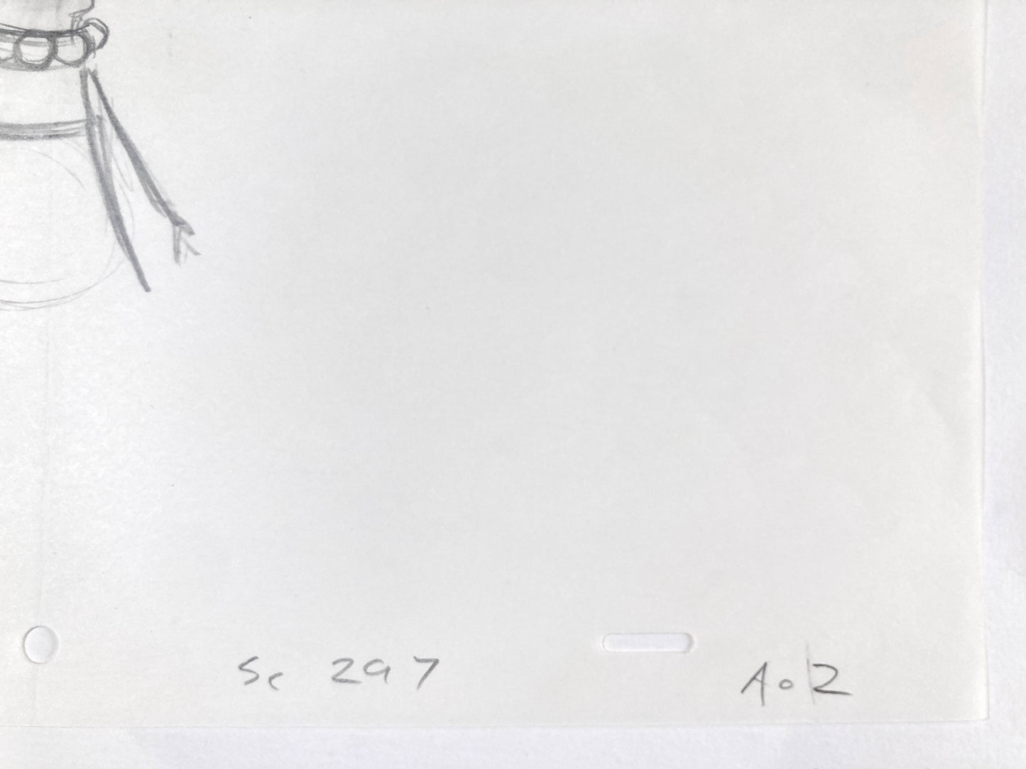 The SIMPSONS Original Animation Art Production Used Drawing of Lisa Simpson.  For sale on FLIP Gallery