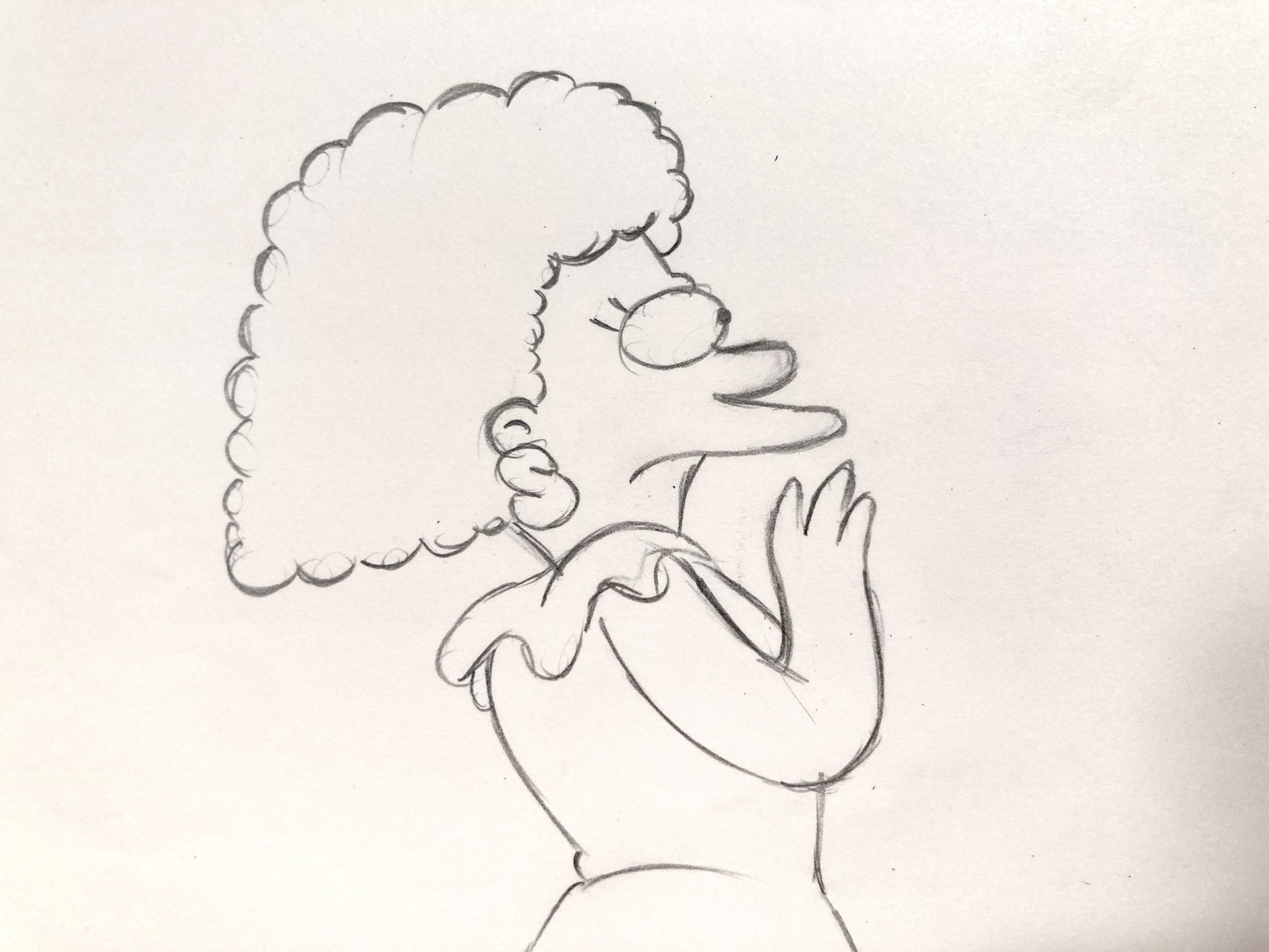 The SIMPSONS Original Animation Drawing of Patty et Selma Bouvier. For sale on FLIP Gallery