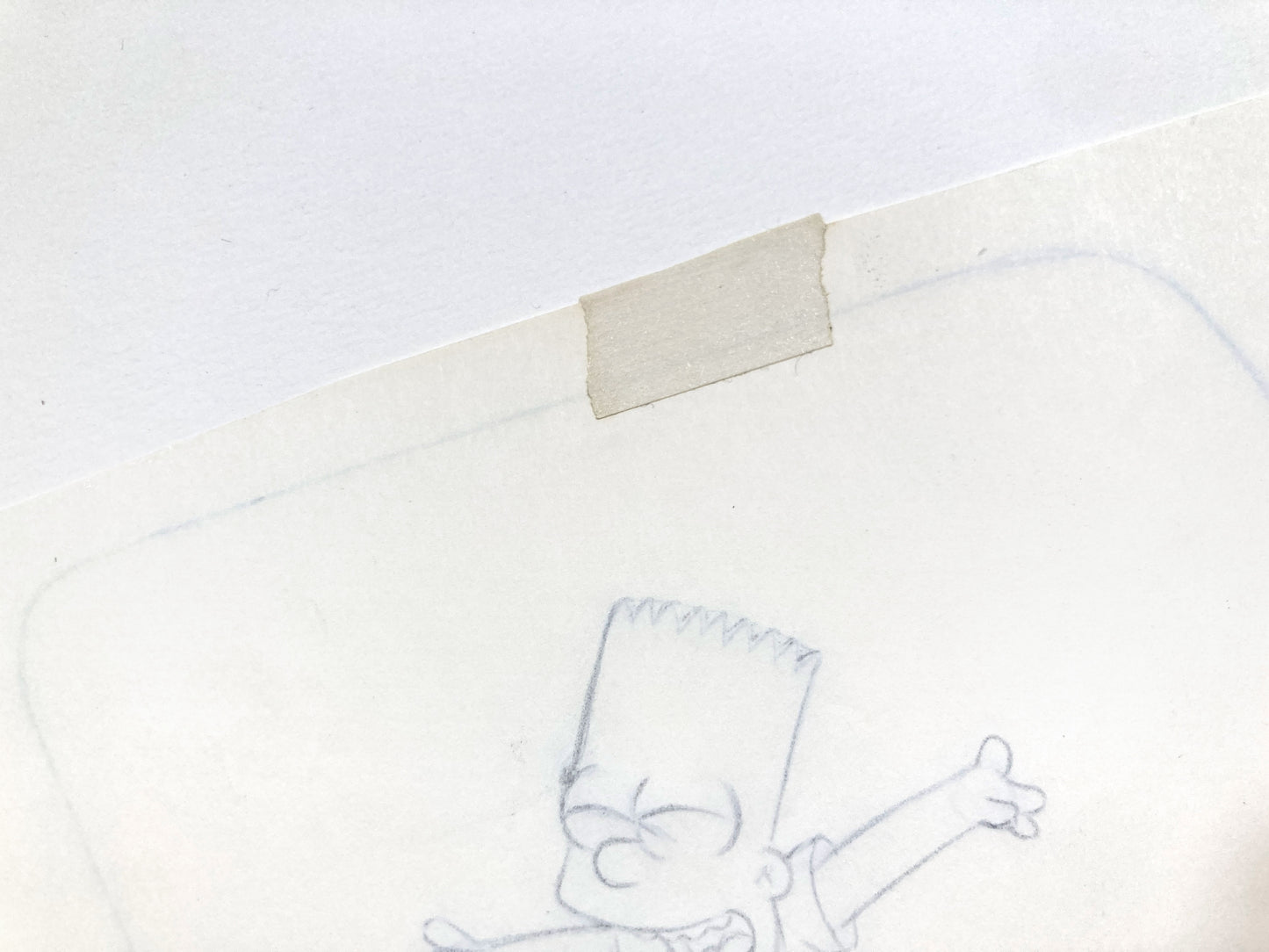 The Simpsons : Licensing Division Artwork of Homer and Bart Simpson (Fox, 1998). For sale on FLIP Gallery