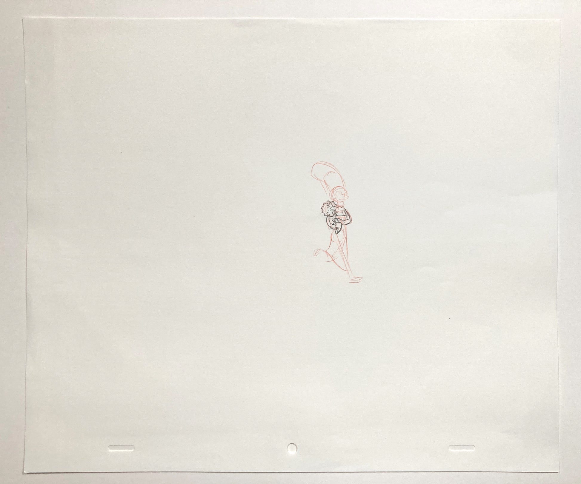 The SIMPSONS : Original Animation Drawing of Marge & Maggie Simpson (Matt Groening). For sale on FLIP Gallery