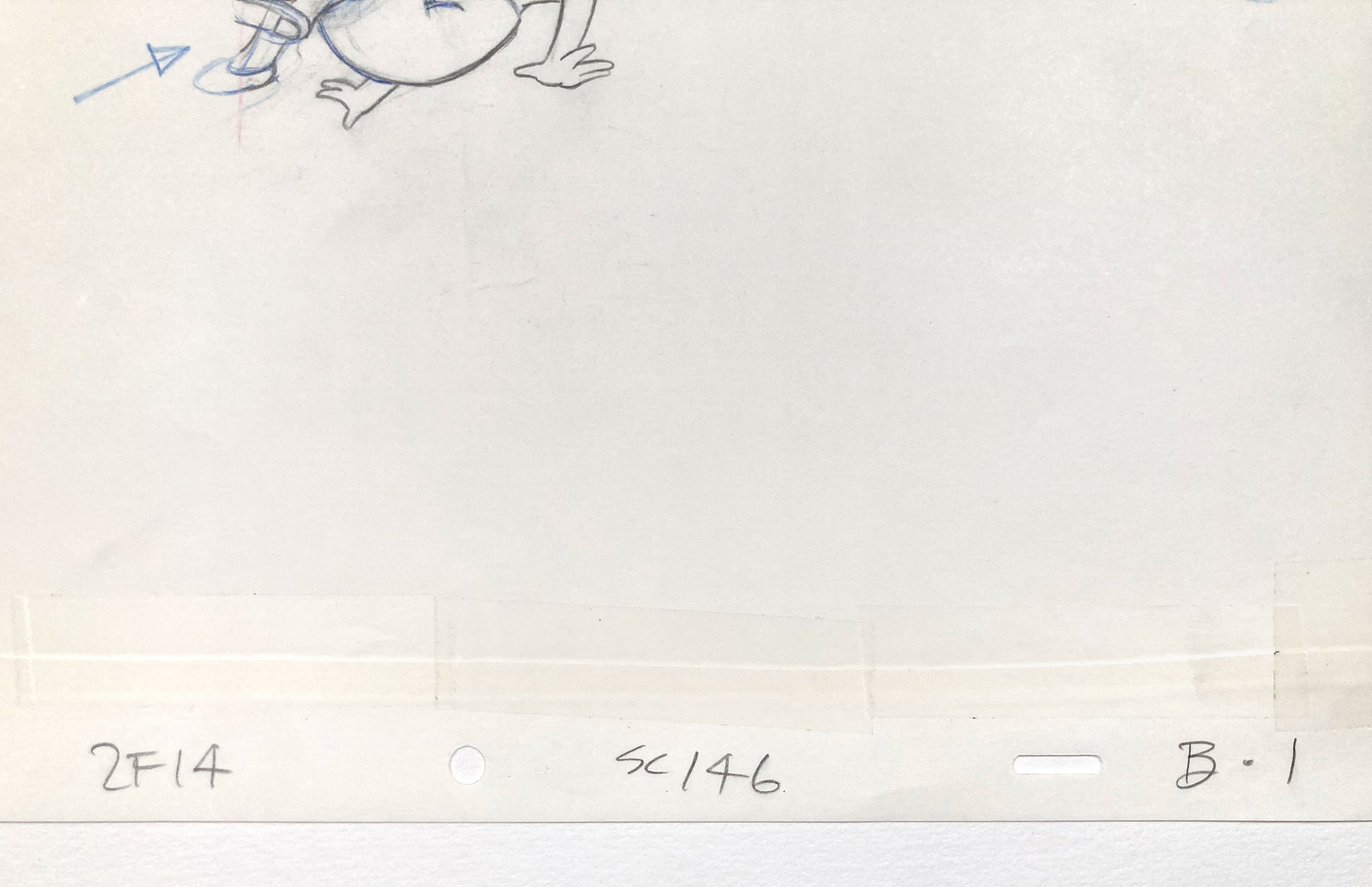 The SIMPSONS : Original Animation Drawing of Marge Simpson (1994). For sale on FLIP Gallery