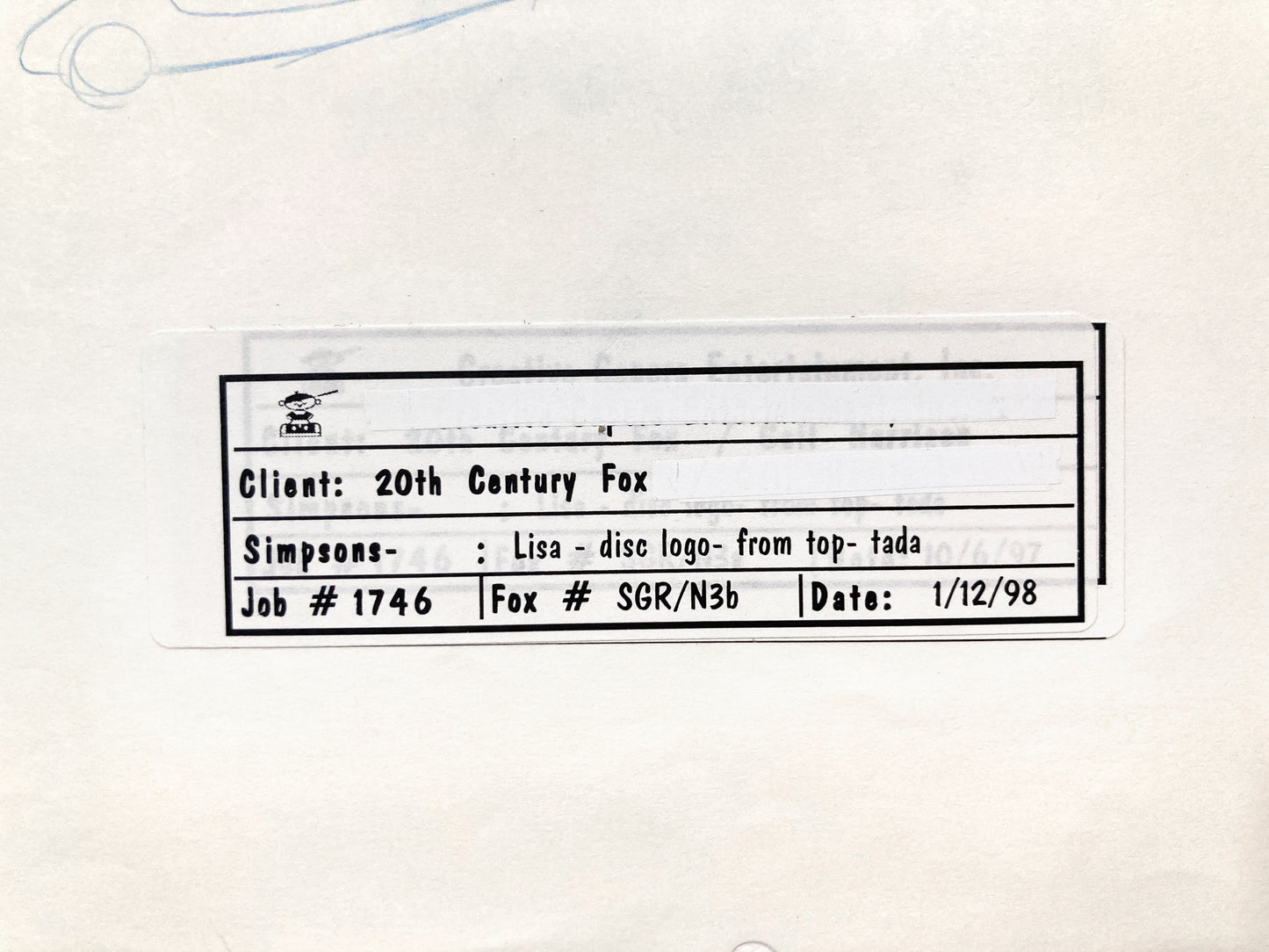 The Simpsons : Licensing Division Artwork of Lisa Simpson (Fox, 1998). For sale on FLIP Gallery