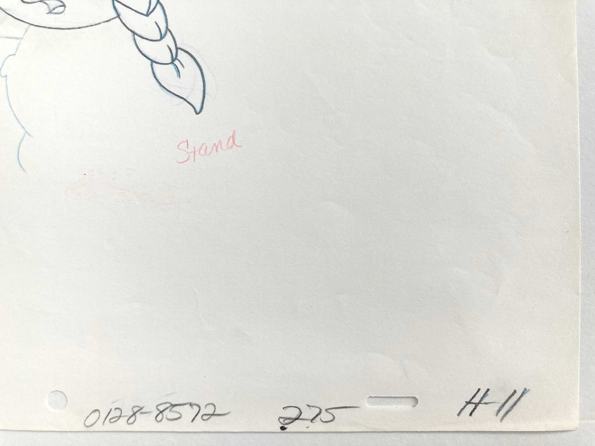 THE SMURFS : Original Production Used Animation Drawing - Hanna-Barbera (1981). For sale on FLIP Gallery