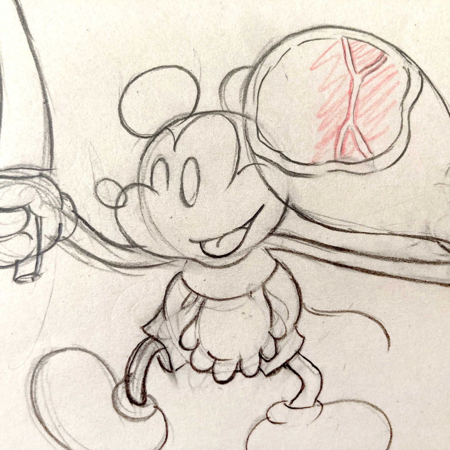 The Whoopee Party : Mickey Mouse Original Production Used Animation Drawing (Walt Disney, 1932). For sale on FLIP Gallery