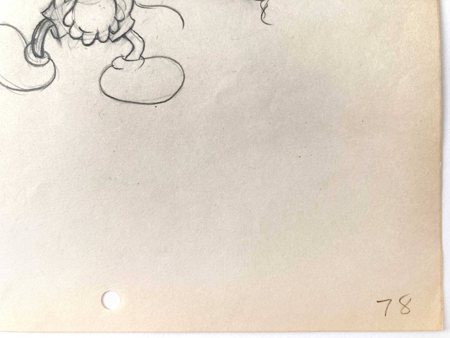The Whoopee Party : Mickey Mouse Original Production Used Animation Drawing (Walt Disney, 1932). For sale on FLIP Gallery