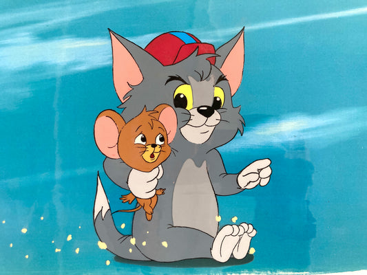 Tom and Jerry Kids - Original Production Used Animation Cel (1990). For sale on FLIP Gallery