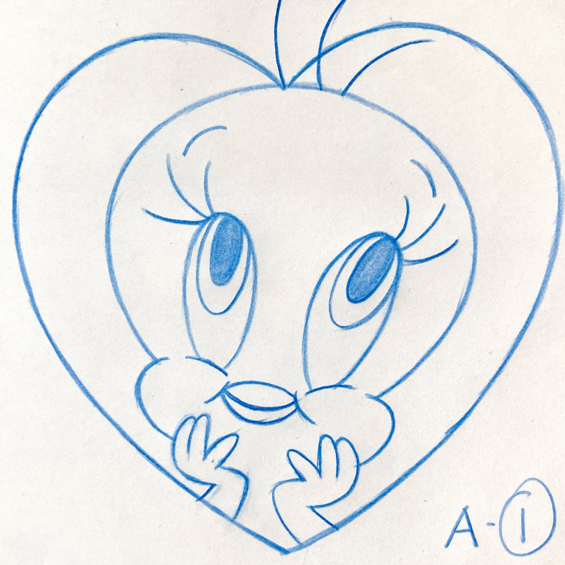 Tweety Bird : Original Animation Drawing (Warner Brothers, c. 2000-10s). For sale on FLIP Gallery