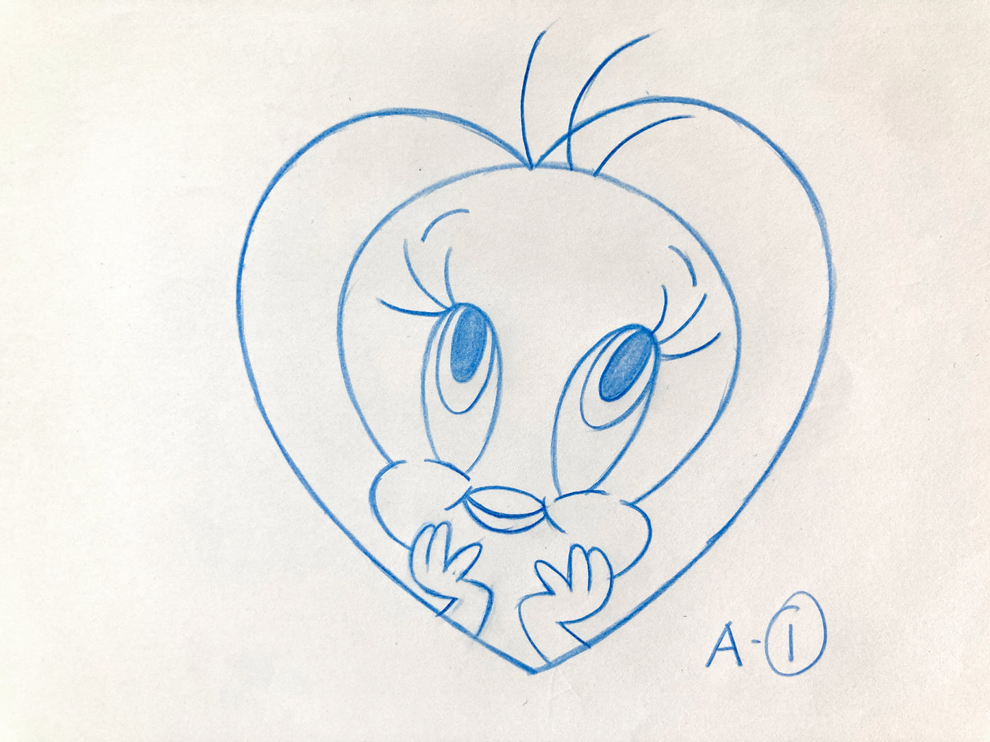 Tweety Bird : Original Animation Drawing (Warner Brothers, c. 2000-10s). For sale on FLIP Gallery