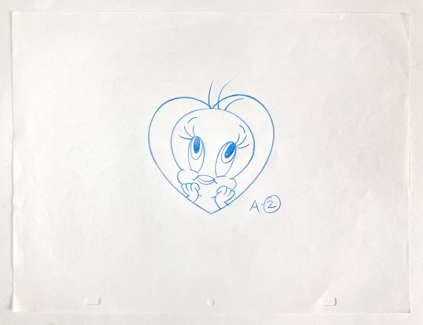 Tweety Bird Original Animation Drawing (Warner Brothers, c. 2000-10s). For sale on FLIP Gallery