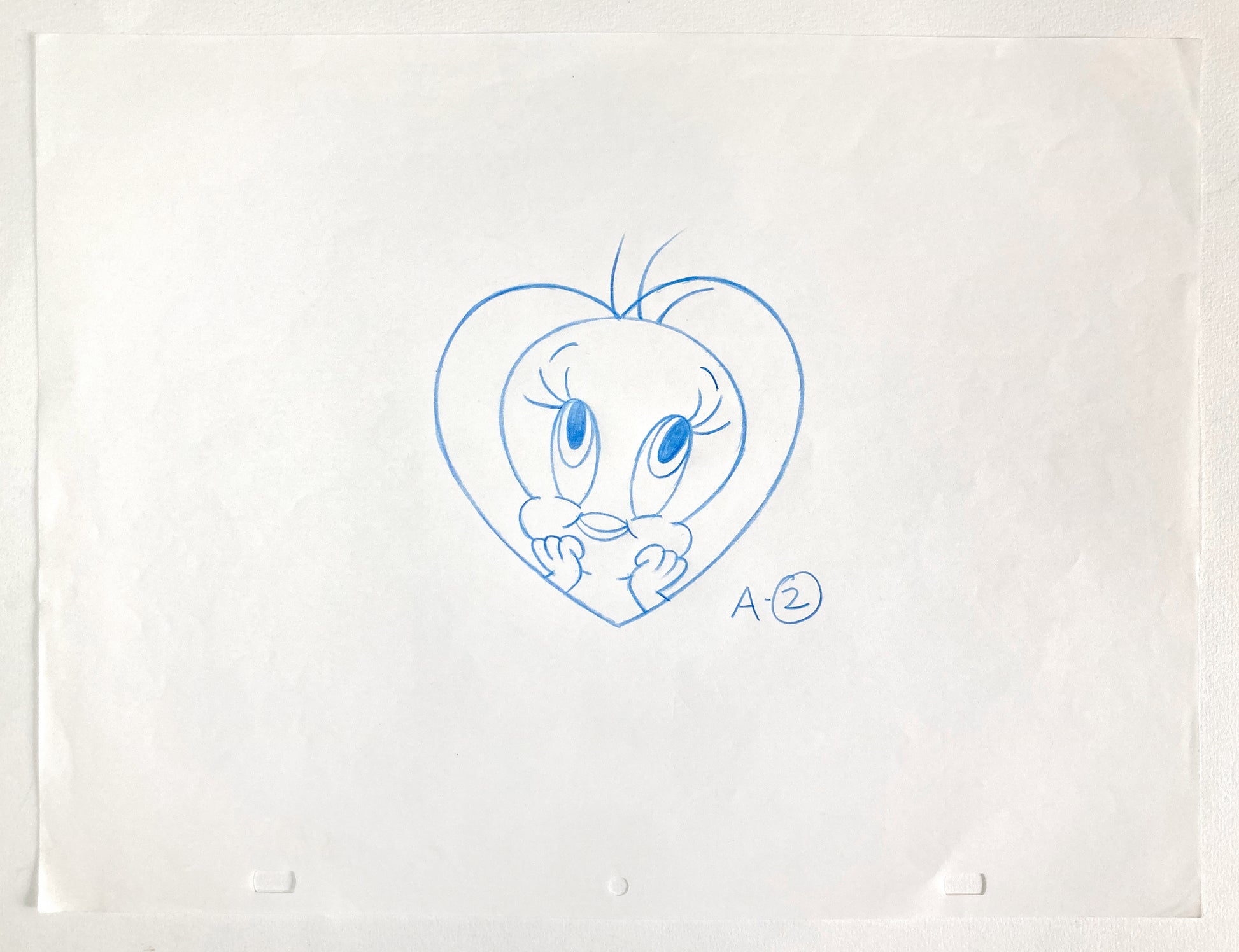 Tweety Bird Original Animation Drawing (Warner Brothers, c. 2000-10s). For sale on FLIP Gallery
