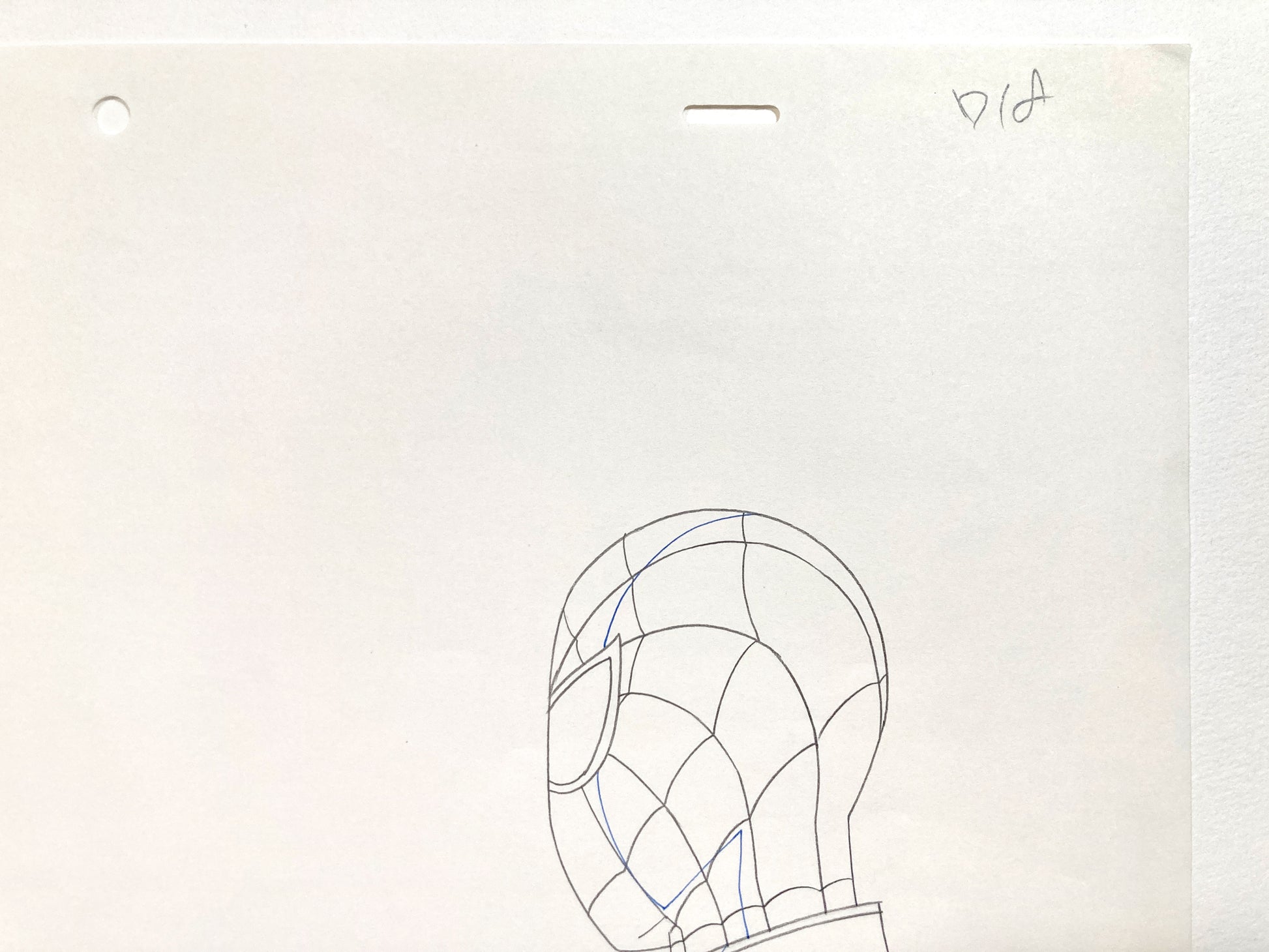 Original Production used Drawing from Ultimate Spider-Man Animation Series (2012-2017). For sale on FLIP Gallery