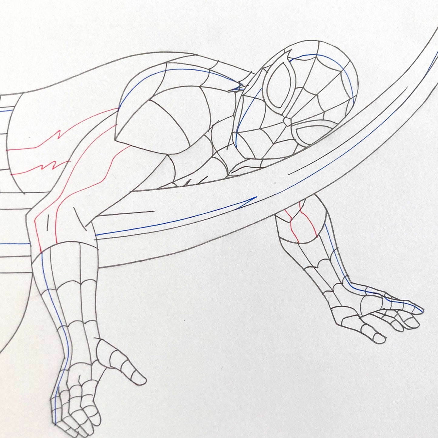 Ultimate Spider-Man Animation Series : Original Production Used Drawing (2012-2017). For sale on FLIP Gallery