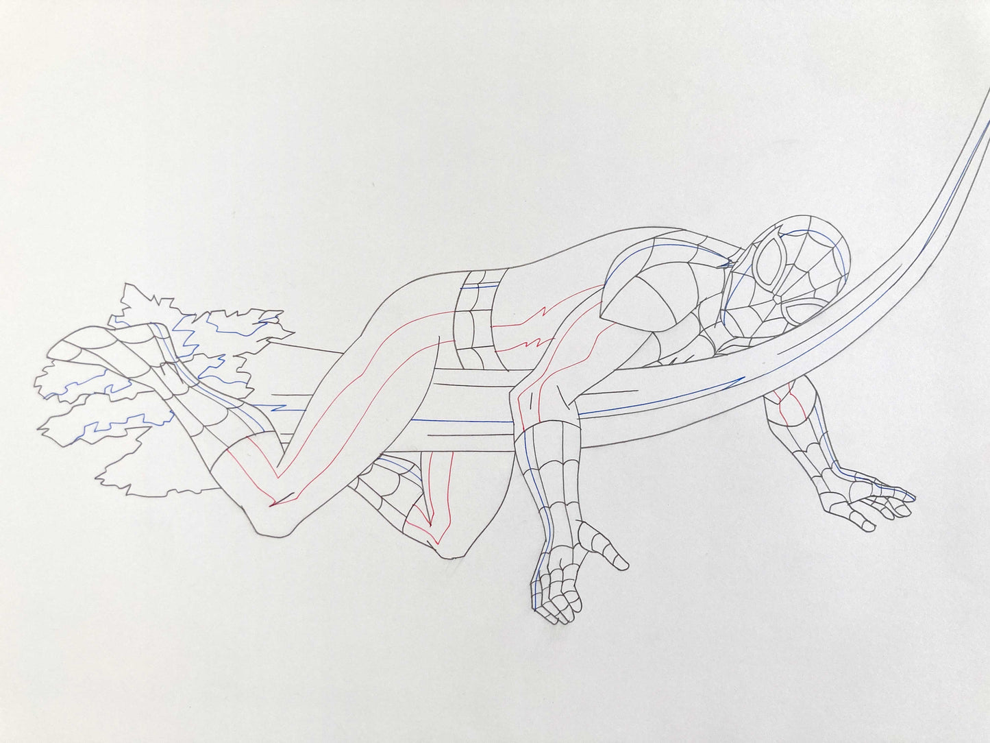 Ultimate Spider-Man Animation Series : Original Production Used Drawing (2012-2017). For sale on FLIP Gallery