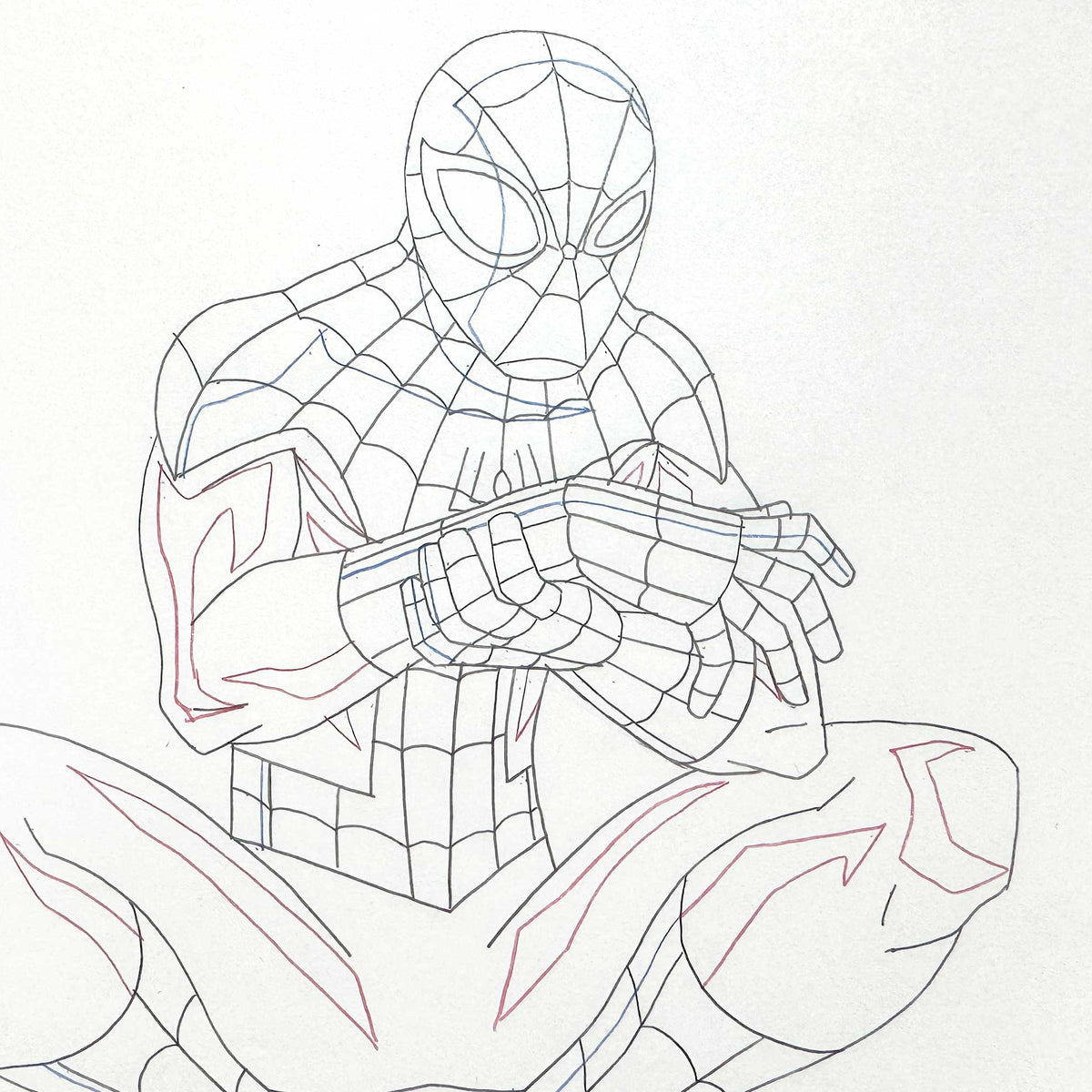Ultimate Spider-Man Animation Series Original Production Used Drawing (2012-2017). For sale on FLIP Gallery